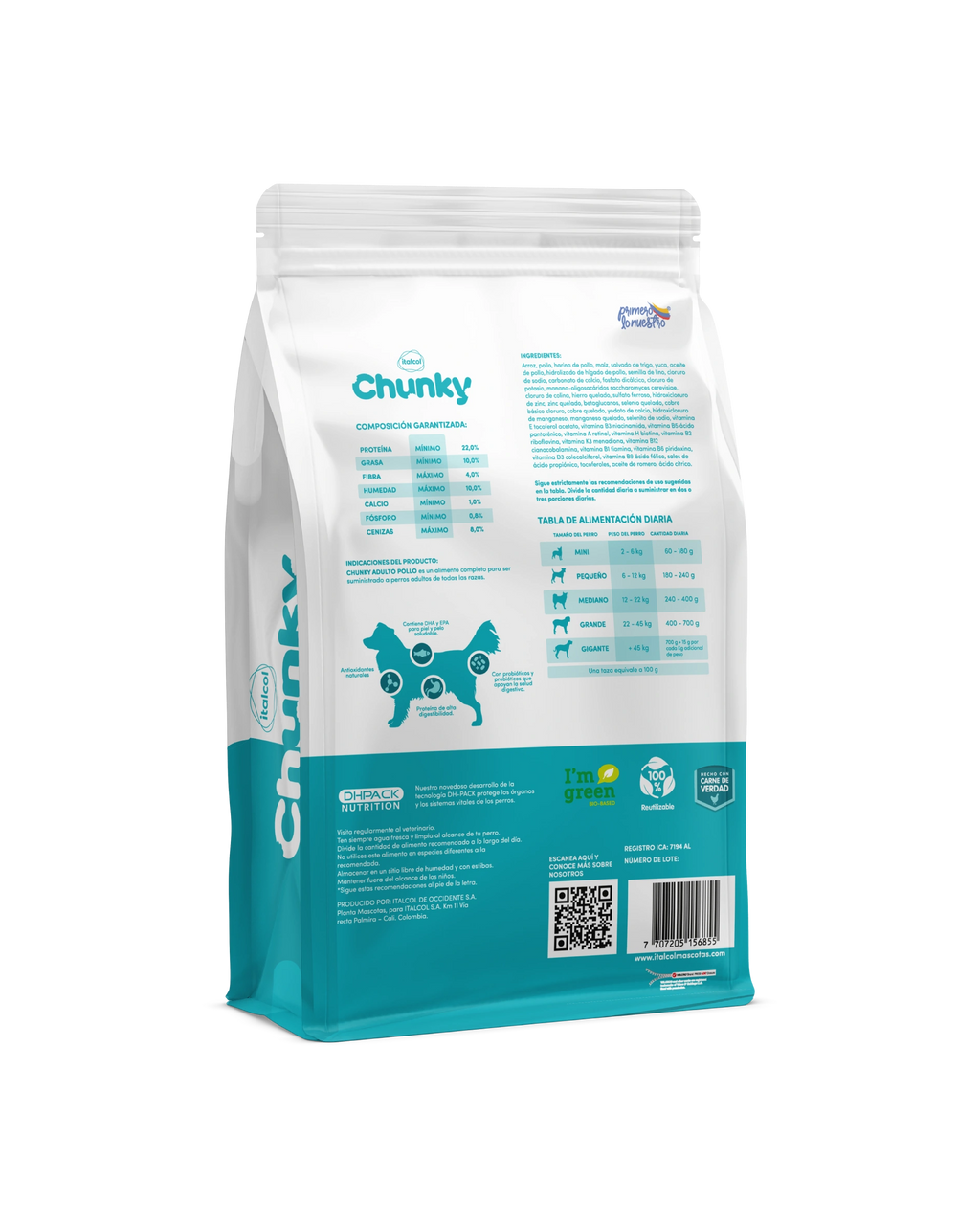 Chunky / Perros Adultos / Pollo.