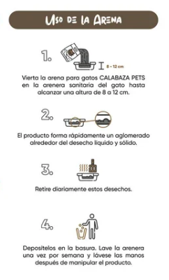 Calabaza / Gatos / Arena Sanitaria / Café.