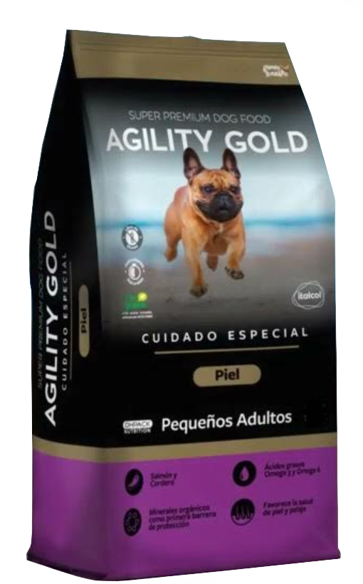 Agility Gold / Pequeños Adultos / Piel.