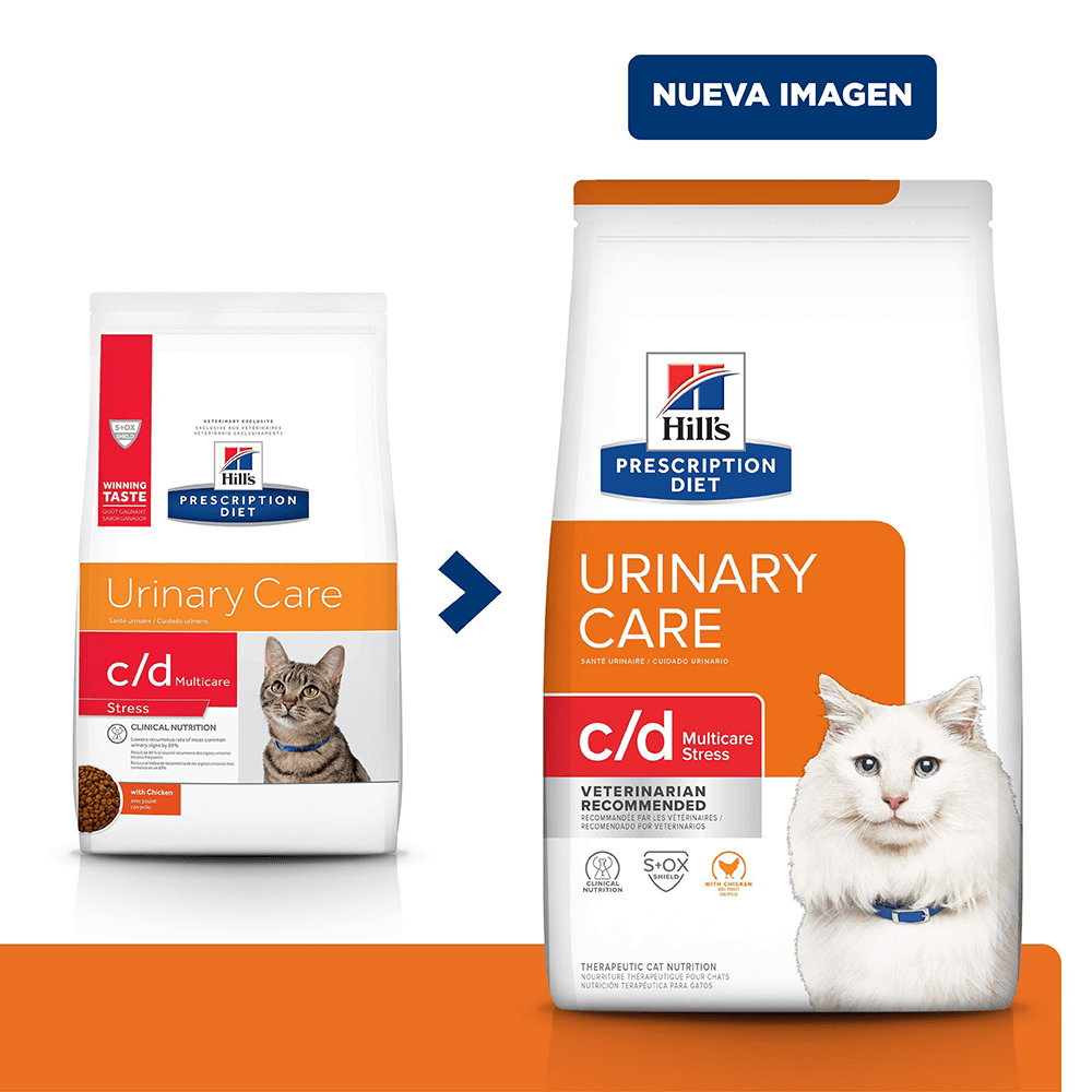 Cat Diet. Urinary Care, Multicare Strees